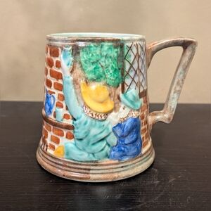 Vintage H.J. Wood Ltd Burslem England Handpainted Mug
